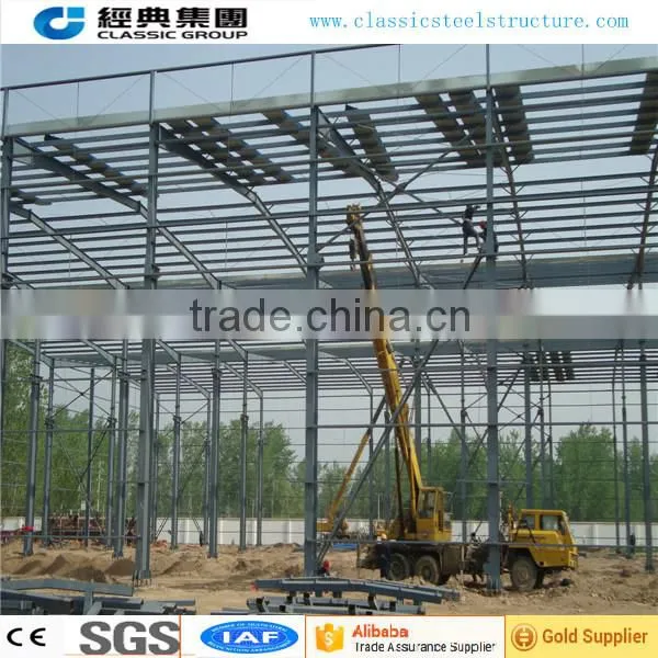Prefab Light Steel Structure Workshop/steel Structural Warehouse photo-2