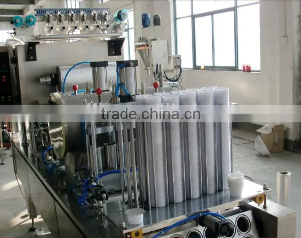 BG-60 Automatic Electric Drive Cup Filling Sealing Machine photo-2