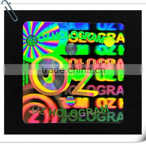 Custom Design Hologram Anti-counterfeit Waterproof Sticker photo-5