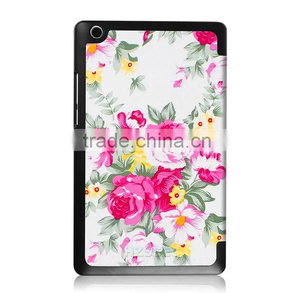 Smart-Shell Mobile Phone Case 3-Folding Stand Leather Cover For Lenovo Tab2 A8-50 photo-3