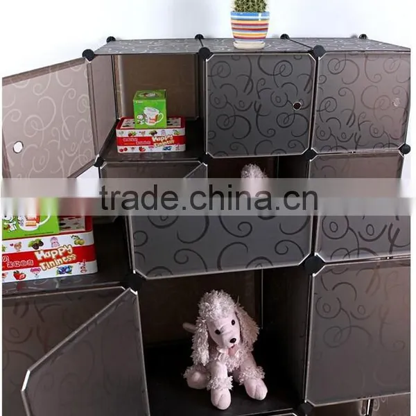 New Fresh Style Water Proof DIY Easy Clean Plastic Wardrobe (FH-AL0013-3) photo-3