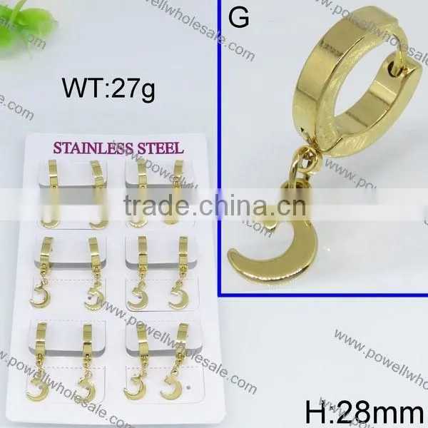 Wholesale Latest Gold Plated Pendant Earring for Women photo-3