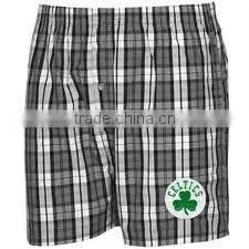 CHEAP MEN'S BOXER/MENS WOVEN PLAID UNDERWEAR