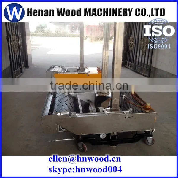 Wood machinery competitive the price of the machine plaster walls