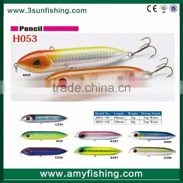 High Quality Hard Fishing Lure Pencil Lure photo-5