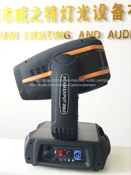 Музыкальная сценическая аппаратура IP20 Pro 280W лучовой прожектор для внутренних помещений photo-4