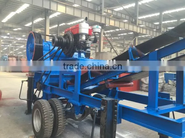 Nigeria Mobile Jaw Crusher Crushing Plant photo-4