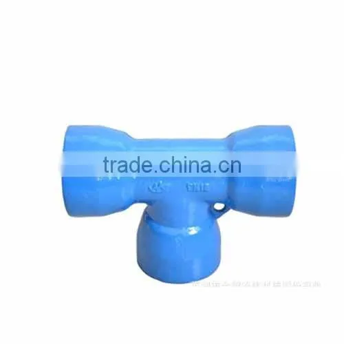 Ductile Iron Casting Tee With Loose Flange DN80 photo-5