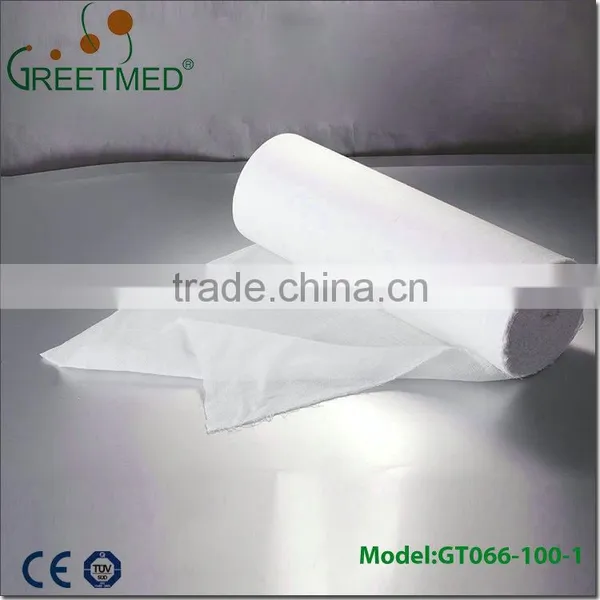 100% Cotton Sterilized Bleached Absorbent Gauze Roll photo-2