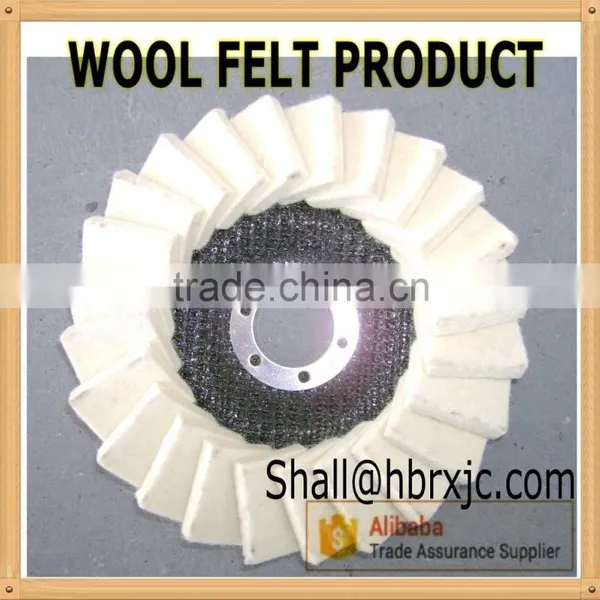 Customized Size Felt Grinding Wheel for Polishing photo-2