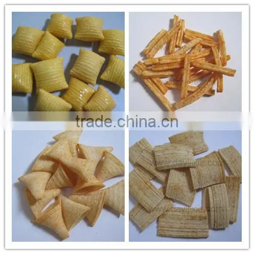 Fried Wheat Flour Rice Crispy Chip Snack Food Process Line photo-2