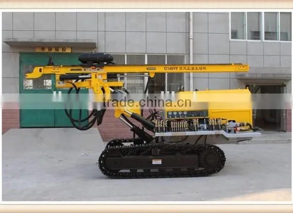 CE&ISO Certified Crawler Blast Drilling Rig G140YF for Depth 60m photo-2