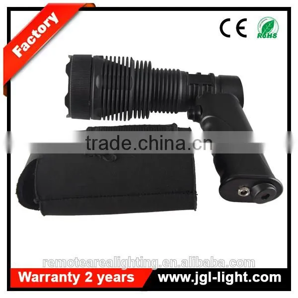 Guangzhou Hunting Tools High Quality Tools CREE 10W Rechargeable Led Searchlight With Carry Pourch 5JG-T61-600 photo-2