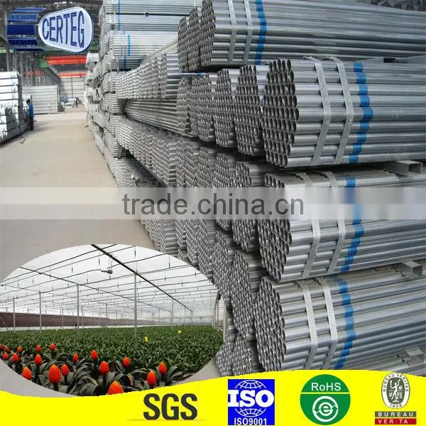 Irrigation Pipe Pre-Galvanized Round Steel Tube/pipe the Lasted Price photo-2