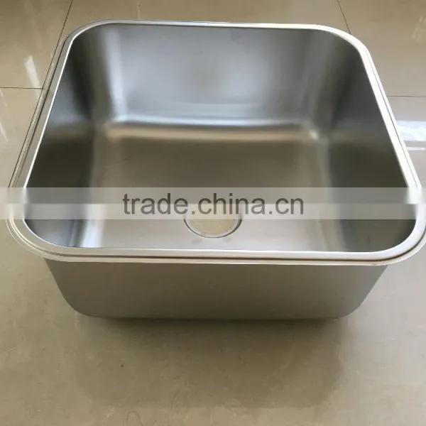 Commercial 304# Stainless Steel Square Sink photo-2