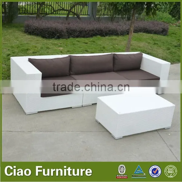 Rattan Outdoor Furniture Sectional Sofa With Cushion photo-3