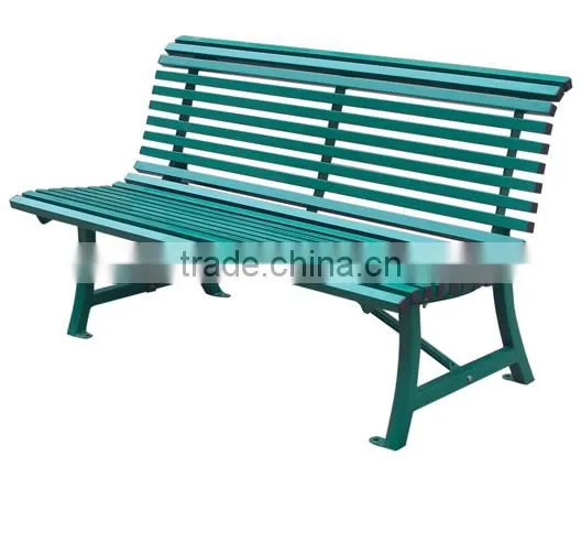 Square Tube Outdoor Metal Bench photo-3
