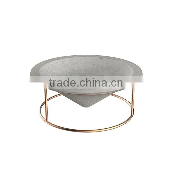 Balcony Pot Simple Style Concrete Plant Pot / Flower Pot photo-2