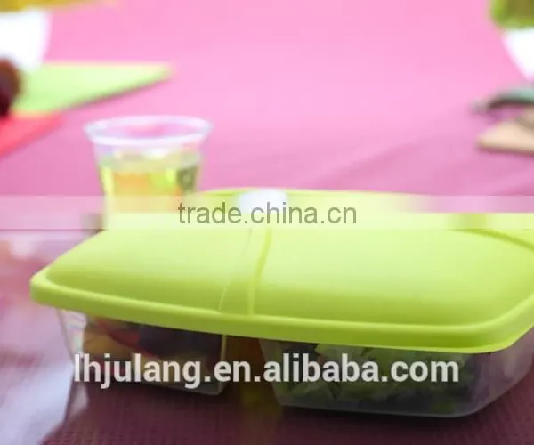 Wholesale Foodgrade Plastic Lunch Box With Fork and Knife,plastic Lunch Box With Fork photo-5