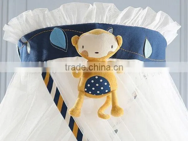 Lovely Summer Holiday Blue Star Mosquito Net and Bed Crown for Baby Cot BF11-08023d photo-5