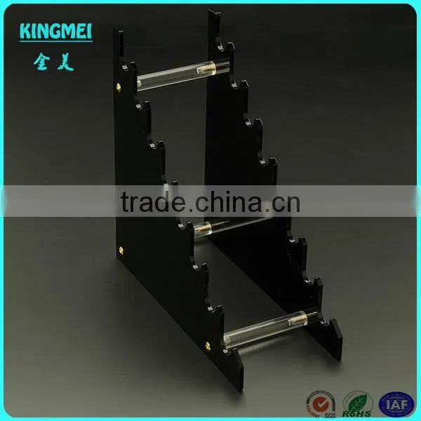 Wholesale Custom High Quality Retail Store 2 Tier Acrylic Stair Step Display,wallet Display,acrylic Wallet Display Hold photo-3