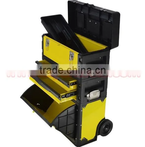 Draw-bar Box Plastic Box Trolley Case Compartment Tool Box Pull Rod Case Luggage photo-3