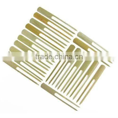 Bamboo Double Prong Skewers, Bamboo Double Pronged Skewers, Bamboo Skewers