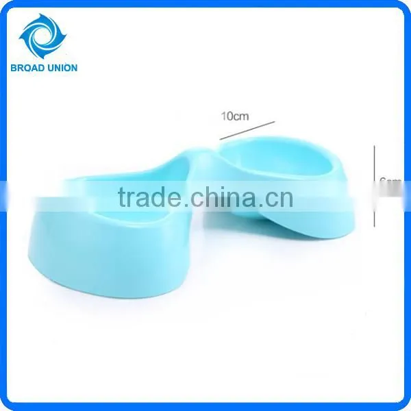 Double Dog Food Bowl Plastic photo-2