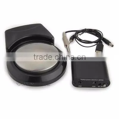 Profession Stainless Steel Tattoo Foot Pedal Switch Footswitch Black photo-5