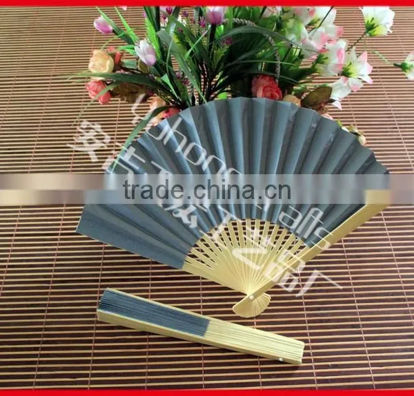 Cheap and Colorful Wedding Paper Fan Wholesale photo-2