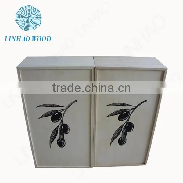 Decorative Wooden Wine Box, Handmade Wooden Wine Box, Wooden Wine Box With Lid photo-5