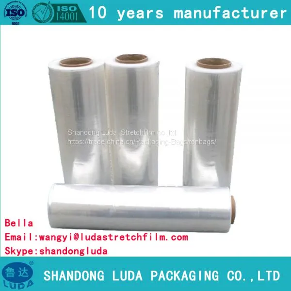 Advanced Hand LLDPE Tray Plastic Casting Stretch Wrap Film Roll photo-5