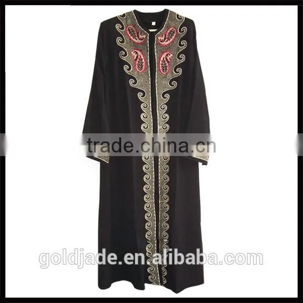 Newest Cotton Paysily Prints Customized Long Sleeve Islamic Clothing