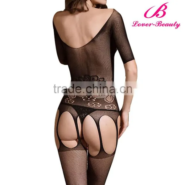 Hot Sale Black Cheap Sexy Bodystocking photo-2