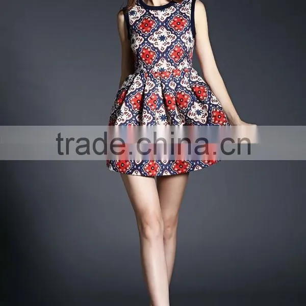 Hot New Products for 2015 ,women Wear , Flower Girl Party Dress , of Mature Women With Short Skirt photo-2