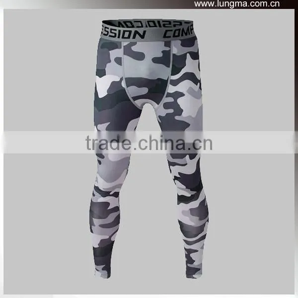 Compression Camo Flatlock Long Tights photo-2