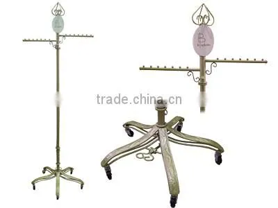 Convenient 4-Way Apparel Rotating Display Stand photo-3