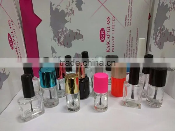 15 ml Empty Glass Nail Polish Bottle, High Quality Nail Polish Bottle Sets India photo-5