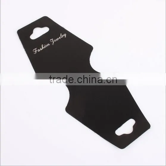 2017 Foldover Card Jewelry Packaging&Display Type Paper Cardboard Folding Display Card With Hot Stamp Logo photo-2
