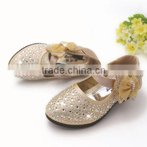 Zm50114b 2017 pu Leather Girls Sandal Shoes Wholesale Childer Shoe Wih Bowknot photo-6