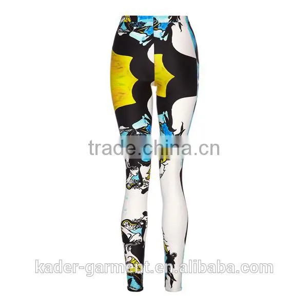 New Fitness Leggings Women Sublimation Print Leggings Digital Printed Leggings photo-2