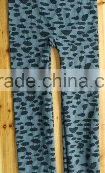 Ladies Seamless Leopard Print Spandex Pants photo-2