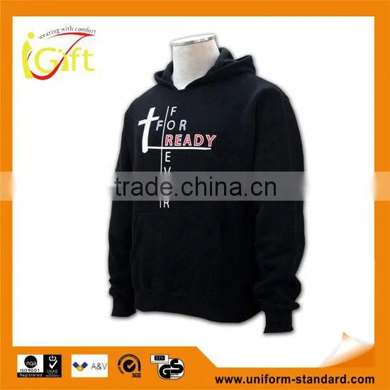 Lastest Product Best Price Screen Print Pullover Warm Thick Hoodie