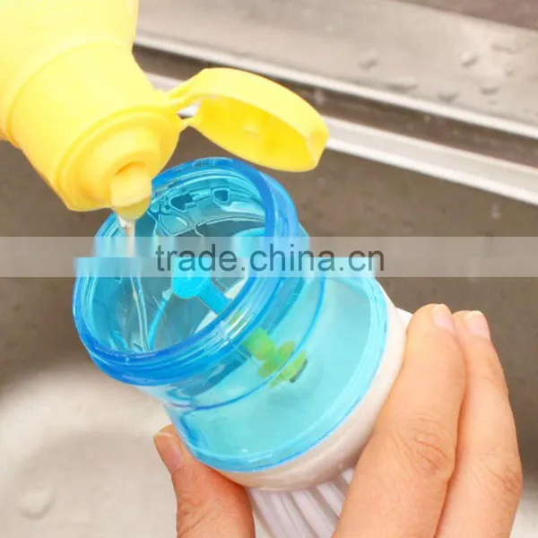 2016 NEW Hydraulic Washing Pot Multicolor Kitchen Gadgets Wash Tool Pan Dish Bowl Brush Scrubber Glove Cleaning Brushes Cleaner photo-3