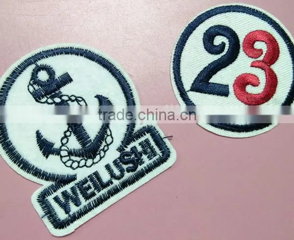 Custom Hot Sale Cheap Embroidery Patch Round Badges for Garments photo-3