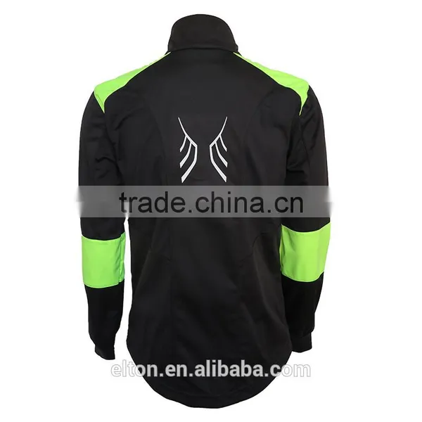 Men's Single Windproof Waterproof Reflective Soft Shell Jacket High Quality photo-2