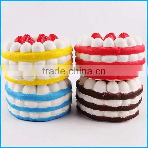 High Quality PU Soft Slow Rising Squishy Cake photo-2