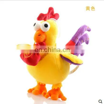 2017 New Design Soft Stuffed Plush Chicken Toy