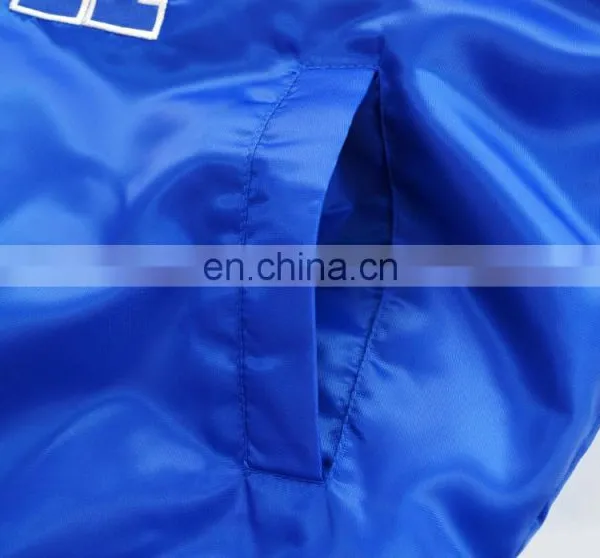 Fashion Design Custom Print Logo Pattern Mens Satin Baseball Varsity Jacket Quilted College Team Jackets photo-5