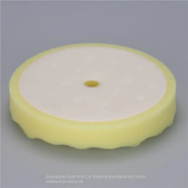 Car Care Cleaning Sponge Flat Foam Pad Wave for Cutting photo-2